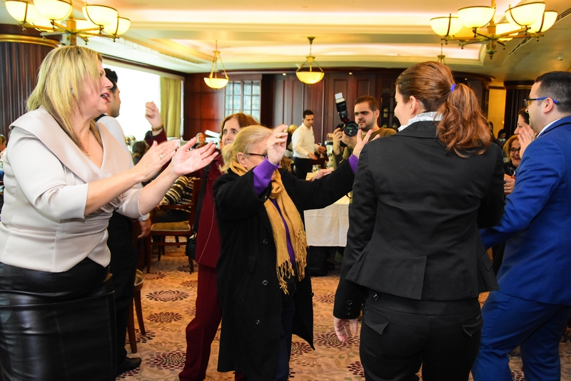 Hilton Beirut Metropolitan Palace's Christmas lunch for the elderly people